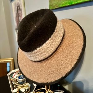 BCBGmaxzaria wool Panama hat